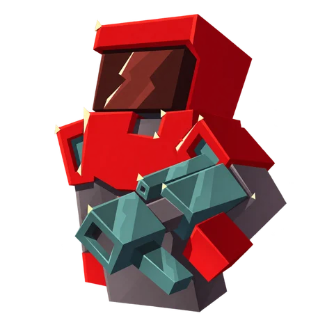 Personaje Minecraft del plan Vanguard