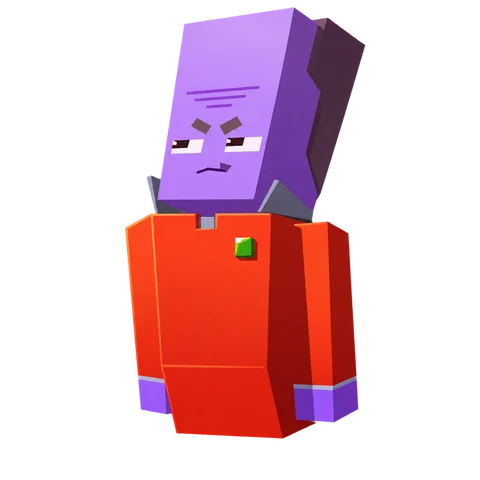 Personaje Minecraft del plan Invader
